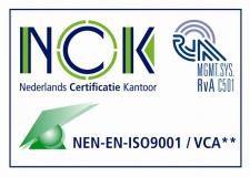 ISO9001enVCA2 4KL Nederlands Certificatie Kantoor NCK